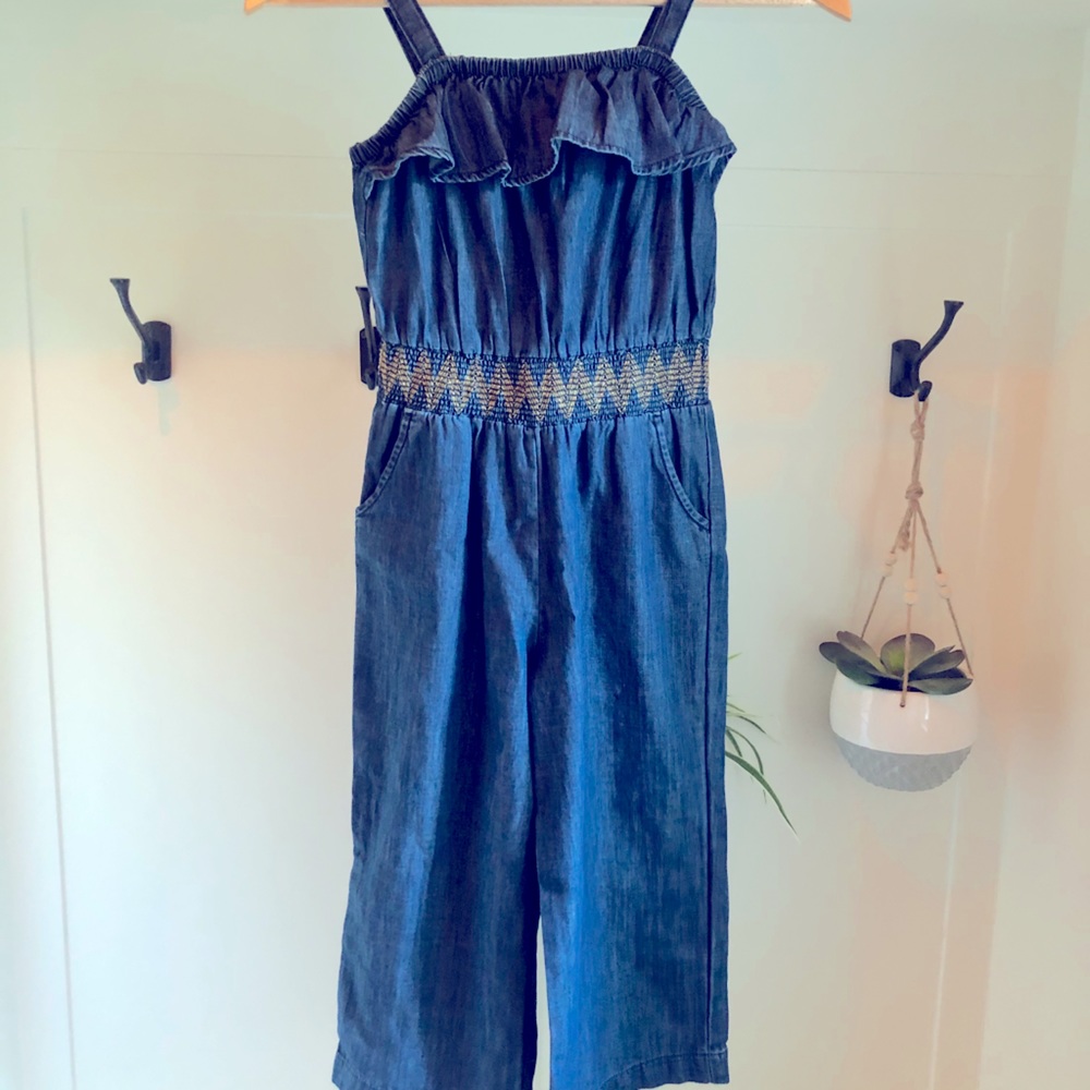 Cat & Jack Denim jumpsuit/romper